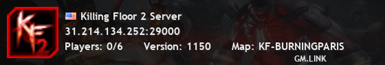 Killing Floor 2 Server