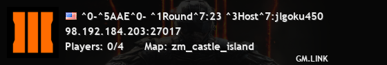 ^0-^5AAE^0- ^1Round^7:6 ^3Host^7:jlgoku450