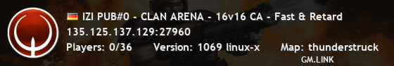 IZI PUB#0 - CLAN ARENA - 16v16 CA - Fast & Retard