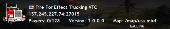 Fire For Effect Trucking VTC