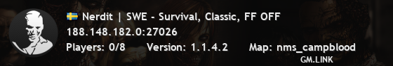 Nerdit | SWE - Survival, Classic, FF OFF