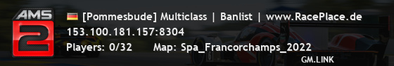 [Pommesbude] Multiclass | Banlist | www.RacePlace.de