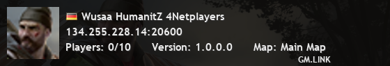 Wusaa HumanitZ 4Netplayers