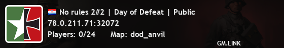 No rules 2#2 | Day of Defeat | Public
