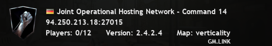 Joint Operational Hosting Network - Command 14