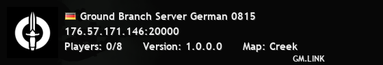 Ground Branch Server German 0815
