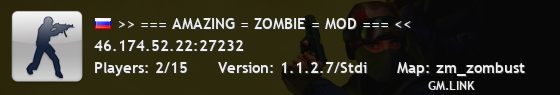 >> === AMAZING = ZOMBIE = MOD === <<