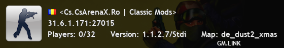 <Cs.CsArenaX.Ro | Classic Mods>
