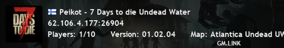 Peikot - 7 Days to die Undead Water