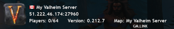 My Valheim Server
