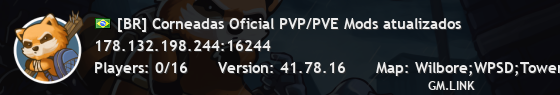 [BR] Corneadas Oficial PVP/PVE Mods atualizados