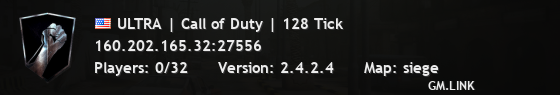 ULTRA | Call of Duty | 128 Tick