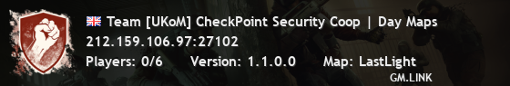 Team [UKoM] CheckPoint Security Coop | Day Maps