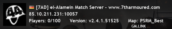 [7AD] el-Alamein Match Server - www.7tharmoured.com