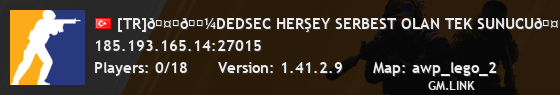 [TR]🤘🏼DEDSEC HERŞEY SERBEST OLAN TEK SUNUCU🤘🏼[TR]
