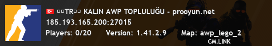 ☪️TR☪️ KALIN AWP TOPLULUĞU - prooyun.net