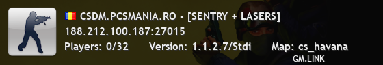 CSDM.PCSMANIA.RO - [SENTRY + LASERS]