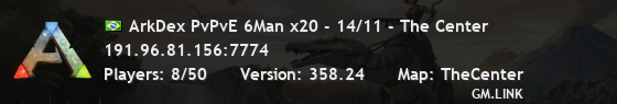 ArkDex PvPvE 6Man x20 - 14/11 - The Center