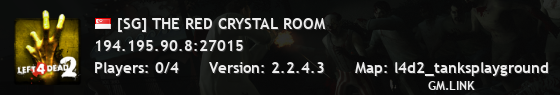 [SG] THE RED CRYSTAL ROOM