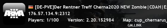 [DE-PVE]Der Rentner Treff Cherna2020 NEW Zombie|CDAH|Extended|V