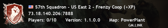 57th Squadron - US East 2 - Frenzy Coop (+XP)