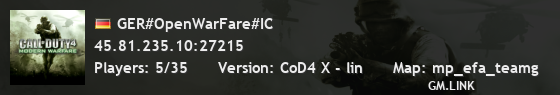 GER#OpenWarFare#IC