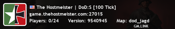 The Hostmeister | DoD:S [100 Tick]