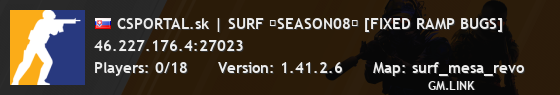 CSPORTAL.sk | SURF ★SEASON08★ [FIXED RAMP BUGS]
