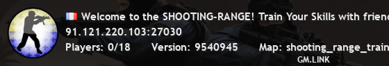 Welcome to the SHOOTING-RANGE! Train Your Skills with friends