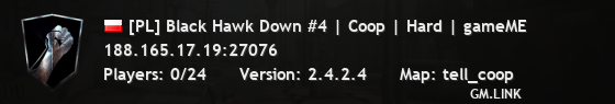 [PL] Black Hawk Down #4 | Coop | Hard | gameME