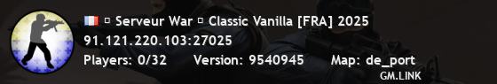 ★ Serveur War ★ Classic Vanilla [FRA] 2025