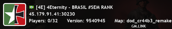 [4E] 4Eternity - BRASIL #SEM RANK