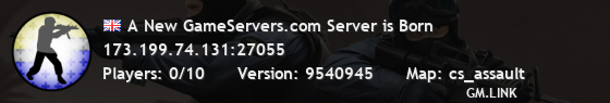 A New GameServers.com Server is Born
