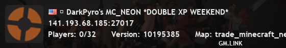 ★ DarkPyro's MC_NEON *DOUBLE XP WEEKEND*