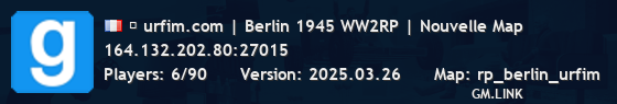 ⭐ urfim.com | Berlin 1945 WW2RP | Nouvelle Map