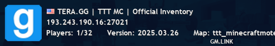 TERA.GG | TTT MC | Official Inventory