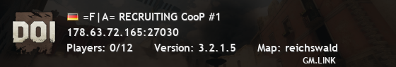 =F|A= RECRUITING CooP #1