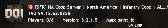 [SFR] NA Coop Server | North America | Infantry Coop | ALL Maps