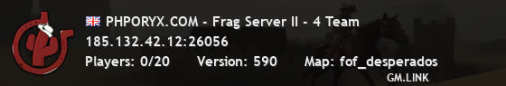 PHPORYX.COM - Frag Server II - 4 Team