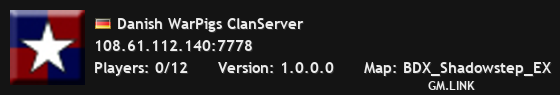 Danish WarPigs ClanServer