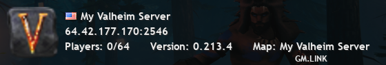 My Valheim Server