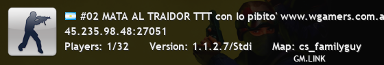 #02 MATA AL TRAIDOR TTT con lo pibito' www.wgamers.com.ar