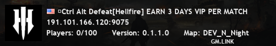 ♤Ctrl Alt Defeat[Hellfire] EARN 3 DAYS VIP PER MATCH