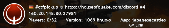 #ctfpickup @ https://houseofquake.com/discord #4