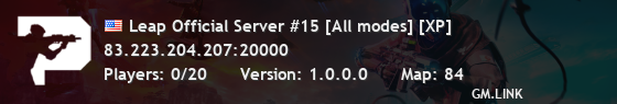 Leap Official Server #15 [All modes] [XP]