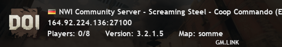 NWI Community Server - Screaming Steel - Coop Commando (EU)