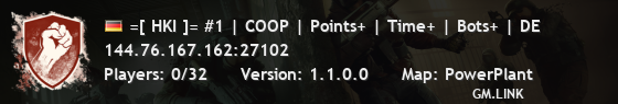 =[ HKI ]= #1 | COOP | Points+ | Time+ | Bots+ | DE