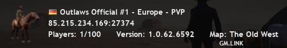 Outlaws Official #1 - Europe - PVP