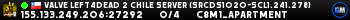 Valve Left4Dead 2 Chile Server (srcds1020-scl1.241.278)