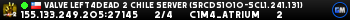 Valve Left4Dead 2 Chile Server (srcds1010-scl1.241.131)
